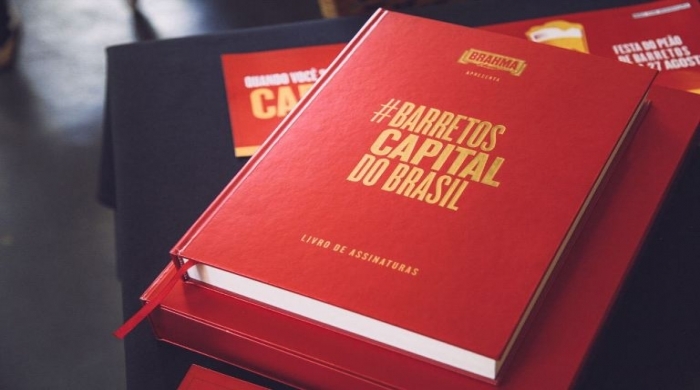 Campanha estará em circulação em eventos pelo país para colher assinaturas de fãs e artistas do sertanejo (foto: Arthur Sayeg)